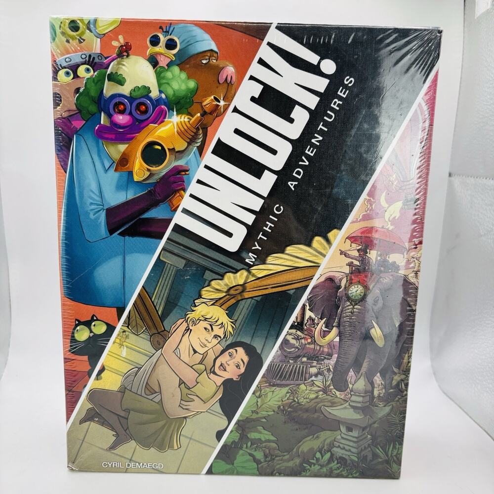 UNLOCK! Mythic Adventures Cooperative Card Game Brand New Sealed!